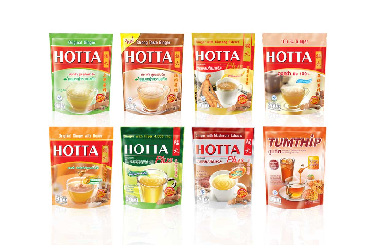 Hoota Tea Wholesale market for Thai quality productsHOTTA Instant Ginger Drink ...
