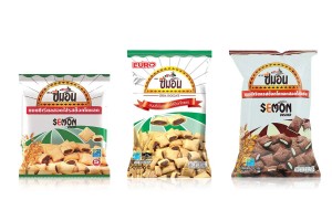 SEMON,  Healthy Cereal Biscuits with Chocolate Filling