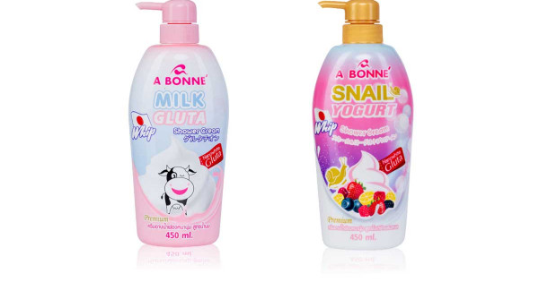 Wholesale market for Thai quality productsA BONNE' Gluta Whip Shower Cream, Milk Gluta and Snail Yogurt.| Best of Thailand B2B