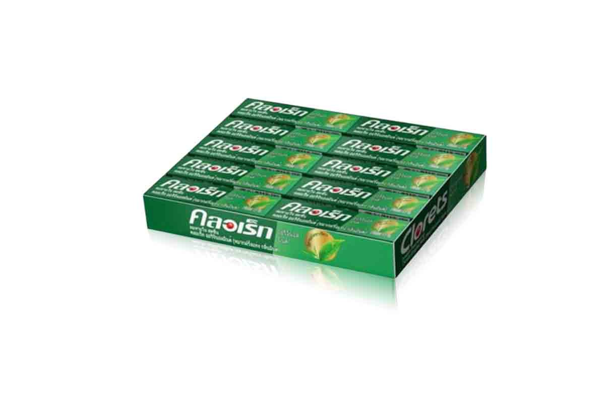 Wholesale market for Thai quality productsCLORETS Chewing Gum Original ...