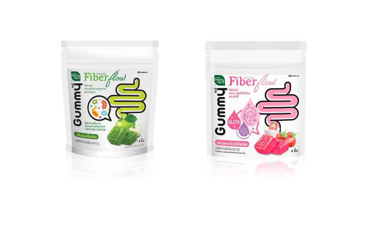 Wholesale market for Thai quality productsHANDY HERB Fiber Flow Gummy ...