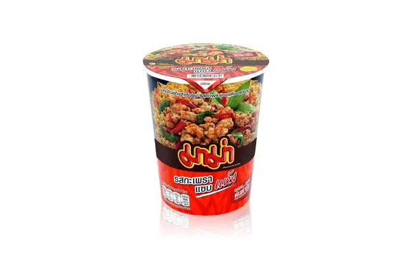 MAMA Cup Spicy Basil Stir Fried Flavor 60 g