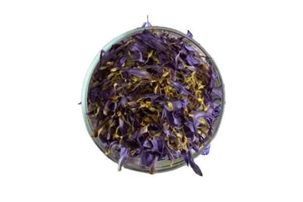 Organic Blue Lotus Petals with Stamens, Blue lotus Tea