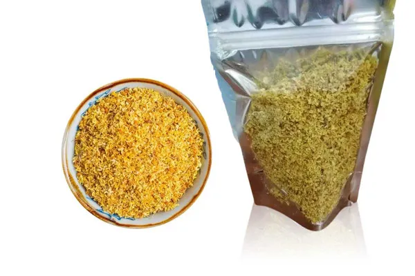 Dried Fragrant Tea Olive. False Holly, or Sweet Osmanthus.