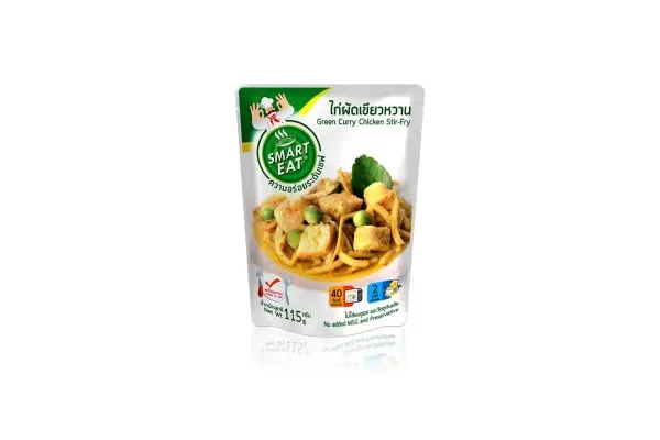 SMART EAT Green Curry Chicken Stir-Fry - 115 g