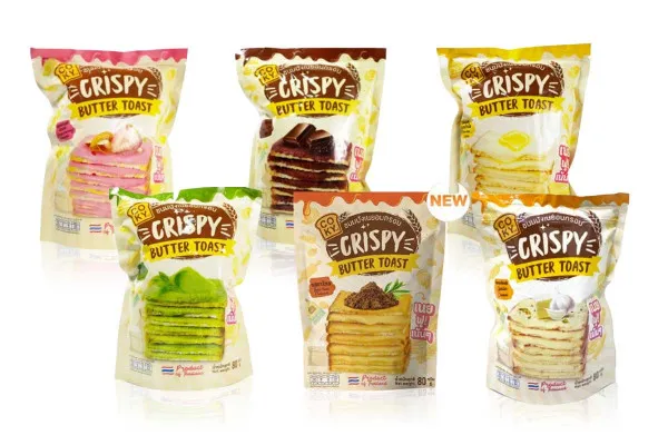 COKY Crispy Butter Toast in Favorite Flavors