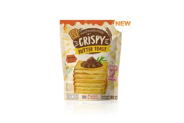 COKY Butter Toast, Thai Tea - 78 g