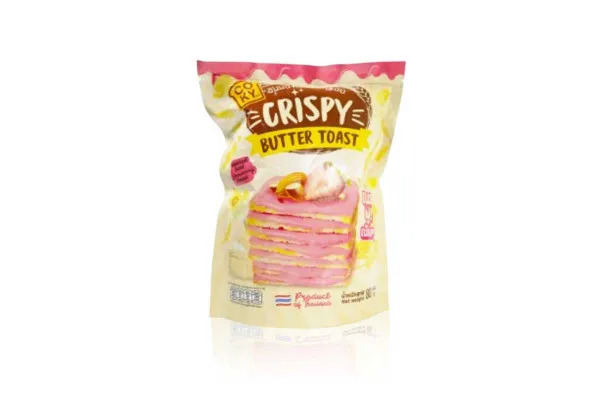 COKY Butter Toast, Strawberry Almond - 80 g