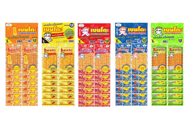 Bento Squid Seafood Snack 4 g Wholesale