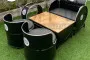 E Loft Style Steel Tank Sofa Set