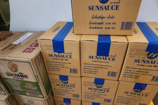 SUNSAUCE, Seafood Dip/Thai Spicy Salad