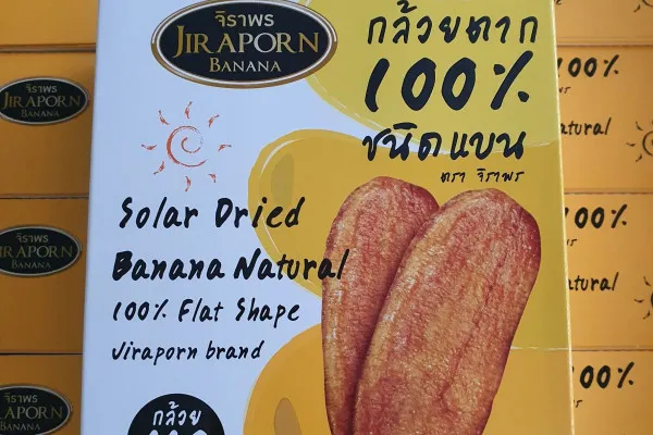 JIR APORN Solar Dried Banana Natural