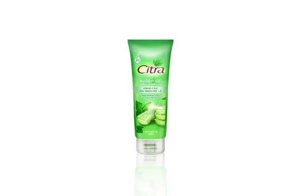 CITRA Aura Gel, Aloevera (Green Color) - 180 ml