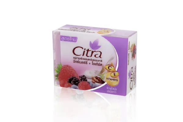 CITRA Bar Soap, Mixed Berry + Yogurt - 110 g