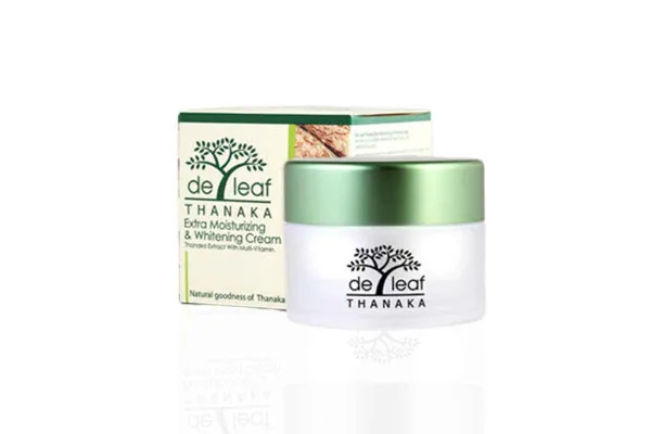 DE LEAF THANAKA, Moisturizing & Whitening Cream - 45 g