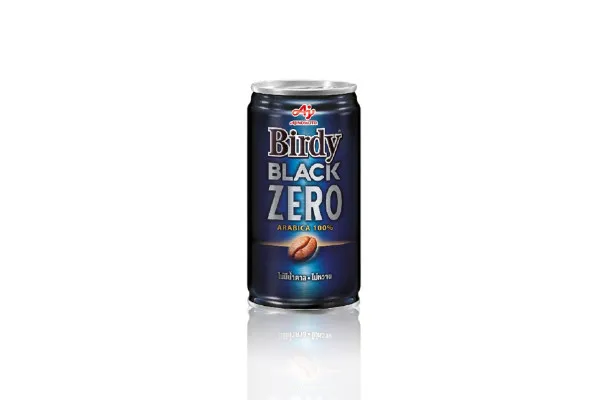 BIRDY Coffee in can, Black Zero - 180 ml