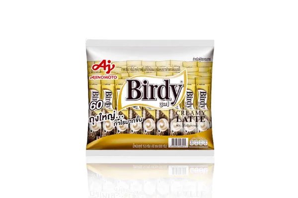 BIRDY 3 in 1, Creamy Latte - 60 sachets