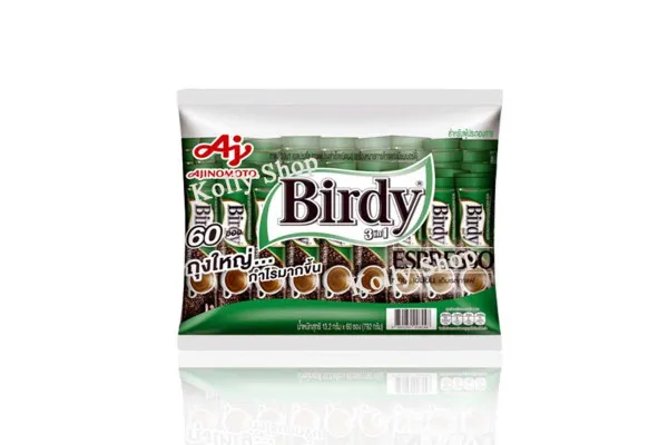 BIRDY 3 in 1, Espresso - 60 sachets