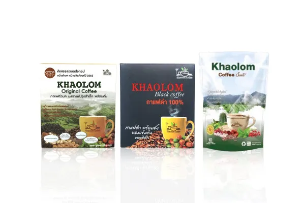 KHAOLOM Instant Roasted Arabica Coffee