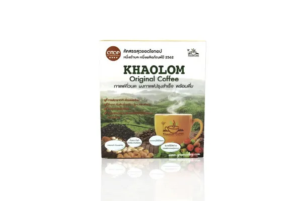 KHAOLOM Instant Roasted Arabica Coffee, Original - 150 g