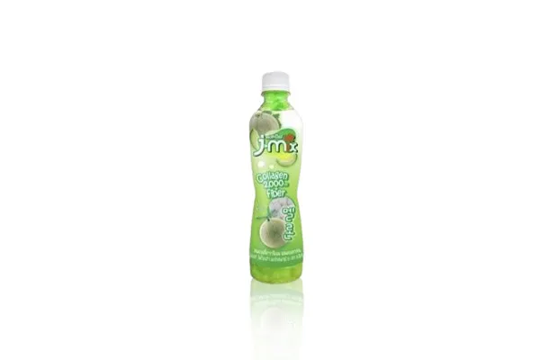 J-MIX, Collagen 2000 mg + Fiber, Cantaloupe - 380 ml