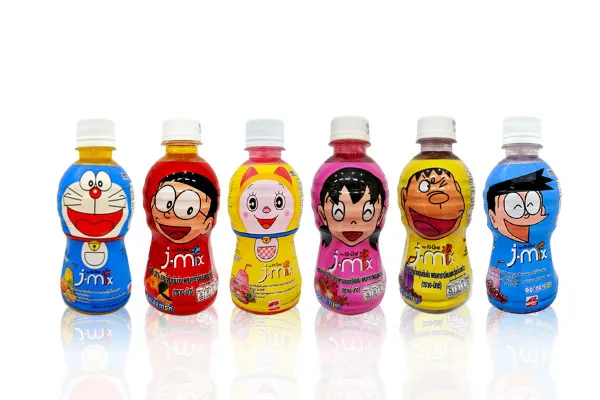J-MIX, Nata De Coco Juice, Doraemon & The Gang 