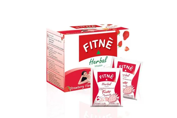 FITNE Herbal Infusion Strawberry - 25.8 g (12 sachets)