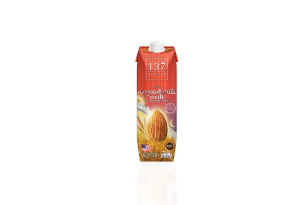 137 DEGREE Almond Milk, Malt - 1000 ml