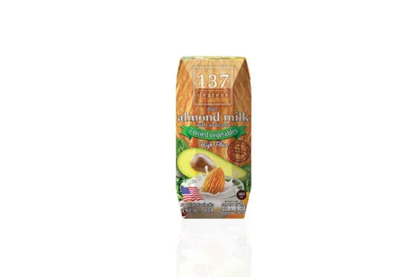 137 DEGREE Almond Milk, Avocado & Mixed Vegetables - 180 ml