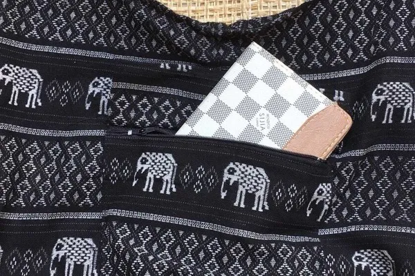 Thai Elephant Crossbody Bag Messenger Bag