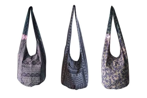 Thai Elephant Crossbody Bag Messenger Bag
