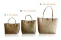 Handmade Lady Straw Bag, Basket Bag Made from Krajoot, Eco-Freiendly Material. Avaialble in 3 Sizes