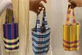 Yeti Cotton Bag Holder 30 oz, with Thai Loincloth Pattern & Color