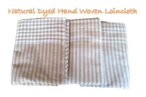 Natural Dyed 100% Cottong Hand Woven Loincloth