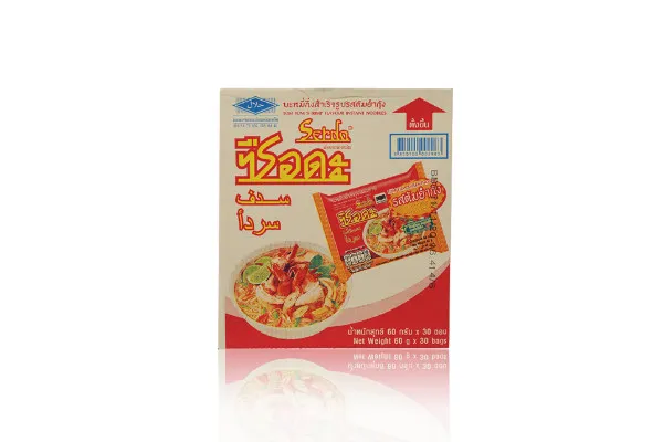 SERDA, Instant Noodle Clear Soup Tom Yum Kung - 60 g