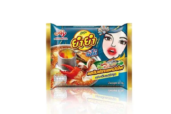 YUM YUM Jumbo, Hot Sea Food Tom Yum - 63 g 