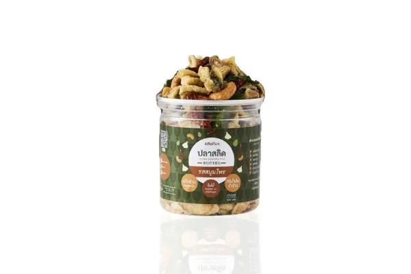 GINGUN Ready-to-Eat Dried Gourami Fish, Herb Flavors - 120 g