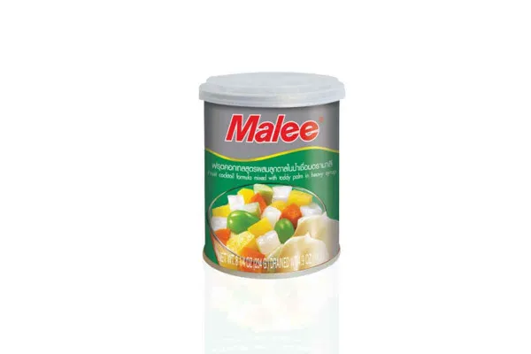 MALEE Fruit Cocktail Formula Mixed with Toddy Palm in Heavy Syrup - 20 oz