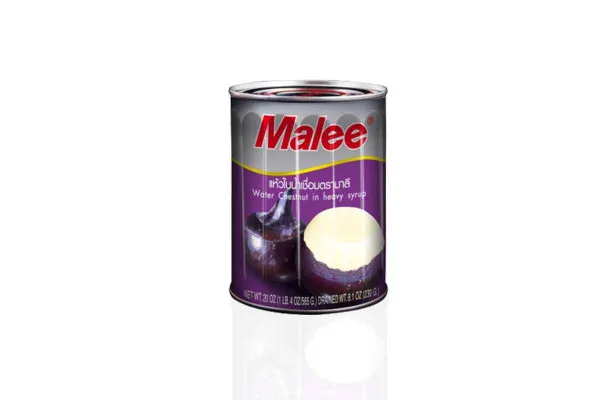 MALEE Water Chestnut in Heavy Syrup - 20 oz