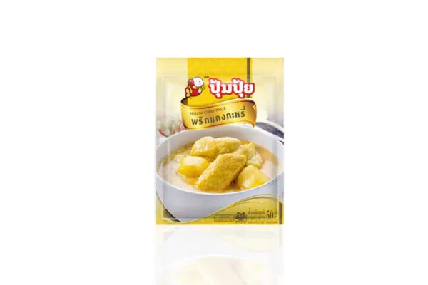 SMILING FISH Curry Paste, Yellow Curry Paste - 50 g