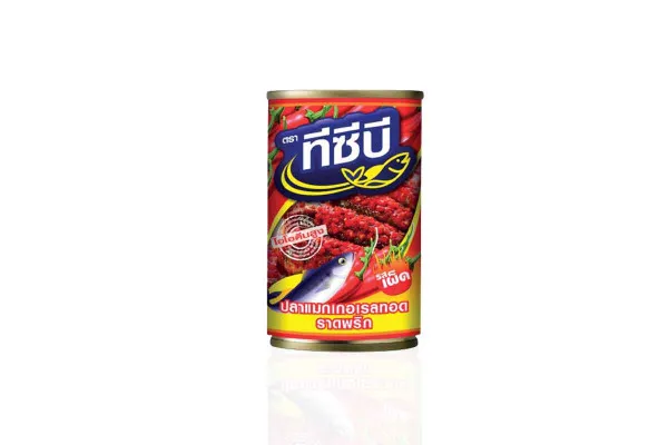 TCB Canned Fried Mackerel with Chili Sauce - 150 g