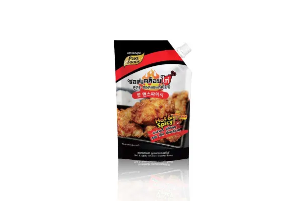 PURE FOODS Chiken Glazing Sauces, Hot & Spicy - 1 Kg