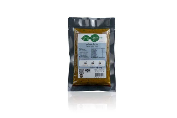 BAAN SUDA Curry Paste, Spicy Fish Organ Curry - 100 g