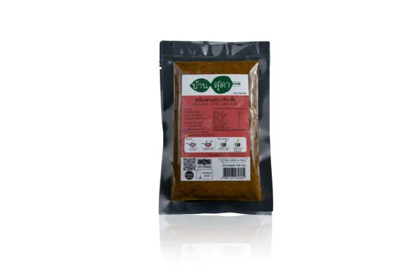 BAAN SUDA Curry Paste, Kua Kling (Spicy Fried Curry) - 100 g