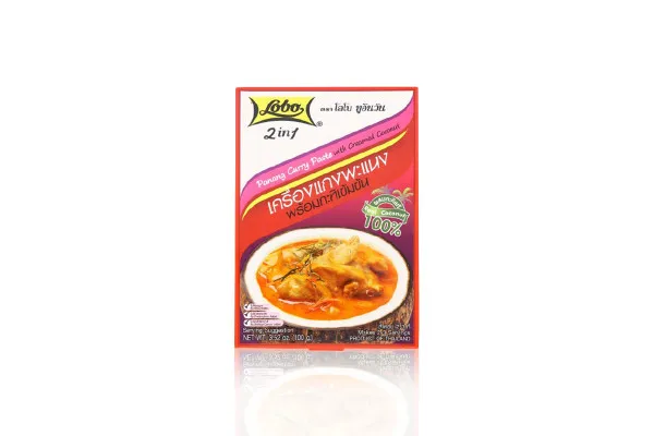LOBO, Panang Curry Paste with Creamed Coconut - 100 g