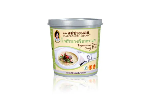 MAEPRANOM, Vegetarian Green Curry Paste - 400 g