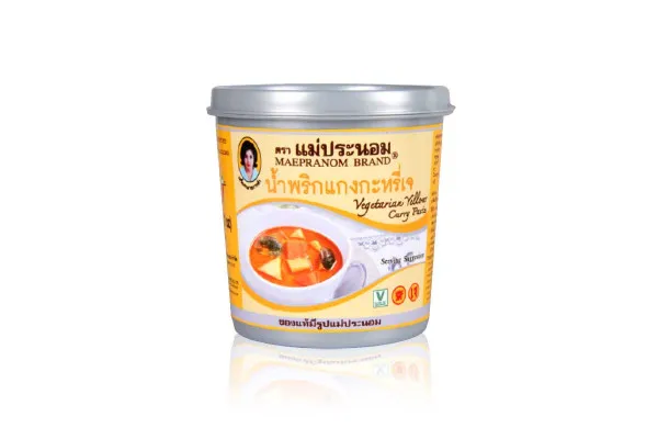 MAEPRANOM, Vegetarian Yellow Curry Paste - 400 g