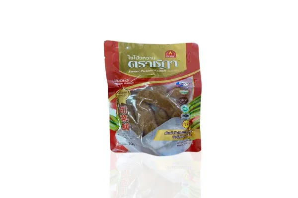 CHADA, Sweet Pickled Radish, whole - 200 g 