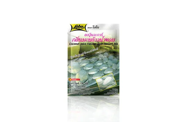 LOBO, Agar Dessert Mix (Artificial Coconut Juice Flavour) - 130 g