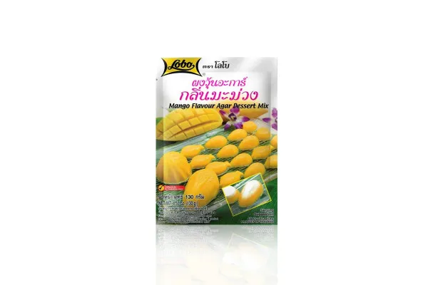 LOBO, Agar Dessert Mix (Artificial Mango Flavour) - 130 g